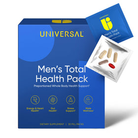 Paquet de Multivitamines Total Health Homme Universal U avec 5 capsules