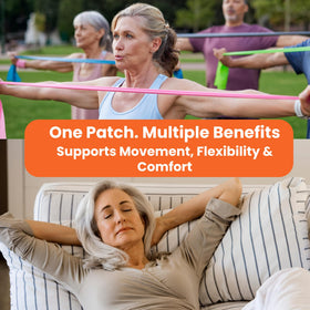 Paquet de patches Curcuma Curcumin avec instructions