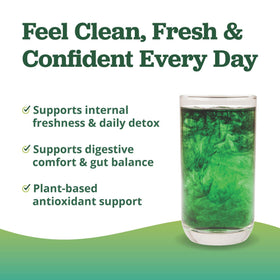 Paquet de poudre de chlorophylle All About Juicing de 15 sachets