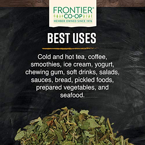 Paquet de Stevia Herb Bio Frontier Co-op sur une table de cuisine