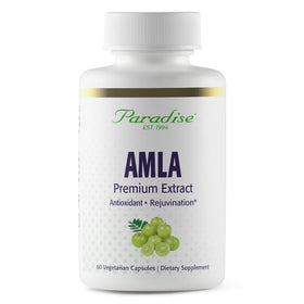 Paradise Herbs Amla 250 mg 60 capsules vue de face