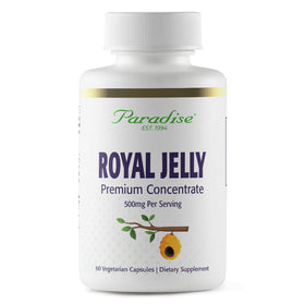 Paradise Herbs Gelée Royale 60 capsules végétariennes, vue avant
