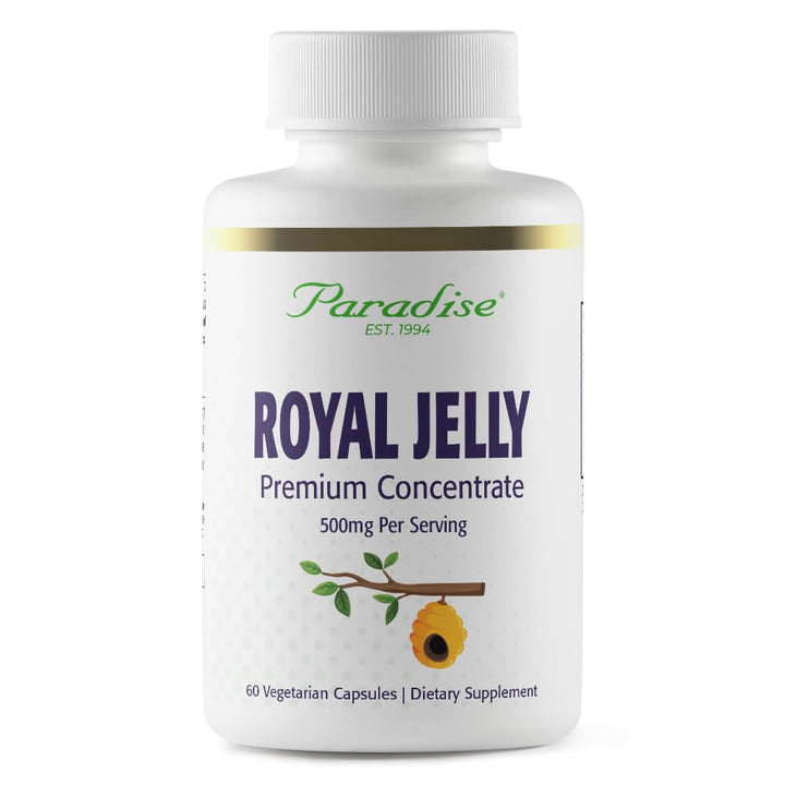 Paradise Herbs Gelée Royale 60 capsules végétariennes, vue avant