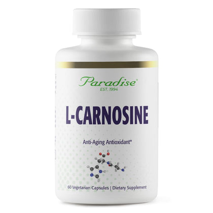 Paradise Herbs L-Carnosine 60 capsules vue avant