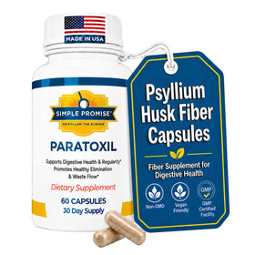 Paratoxil Paratoxil Capsules de Psyllium 68g vue de face