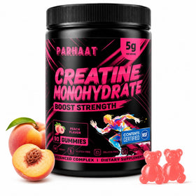 Parhaat Gummy de Créatine Monohydrate 90 unités, vue de face