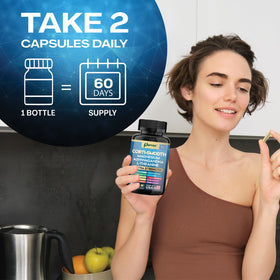 Parrox Corti-Smooth 120 capsules présentées sur un fond neutre