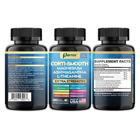 Parrox Corti-Smooth 180 gélules montrant la taille des gélules