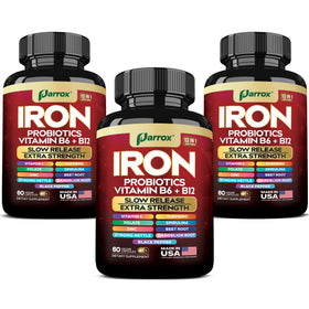 Parrox Fer Bisglycinate 60 Capsules vue avant