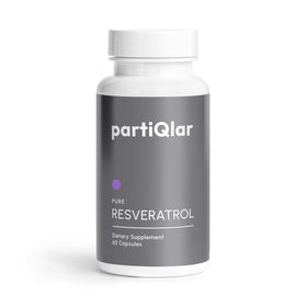 partiQlar Complément Alimentaire Trans-Resvératrol 500mg boîte avant