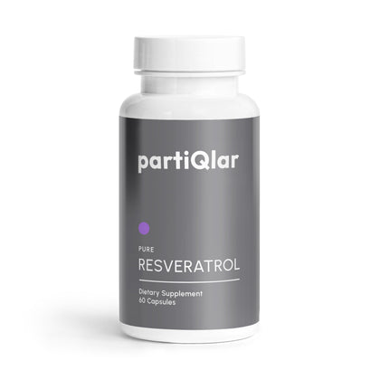 partiQlar Complément Alimentaire Trans-Resvératrol 500mg boîte avant