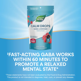 Pastille Calm Drops Nature's Way sur fond blanc