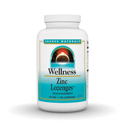 Pastilles de Zinc Source Naturals 23mg - boîte avant