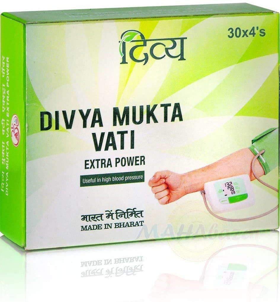 Patanjali Divya Muktavati 120 comprimés en flacon