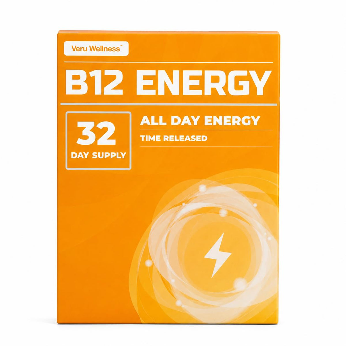 Patch adhésif Veru Wellness Vitamine B12 modèle avec emballage