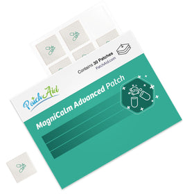 Patch Aid Advanced Calm Patch application sur la peau