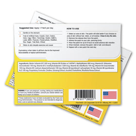 Patch Aid B12 Energy Plus Patch sur une surface plane