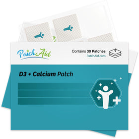 Patch Aid D3/Calcium patch vue de face