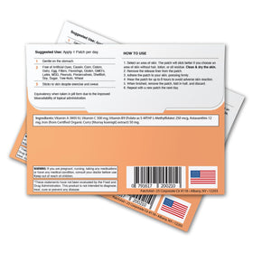 Patch Aid Fer Plus 50mg patch avec vue arrière