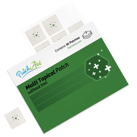 Patch Aid Multi Plus patch sans fer application sur la peau