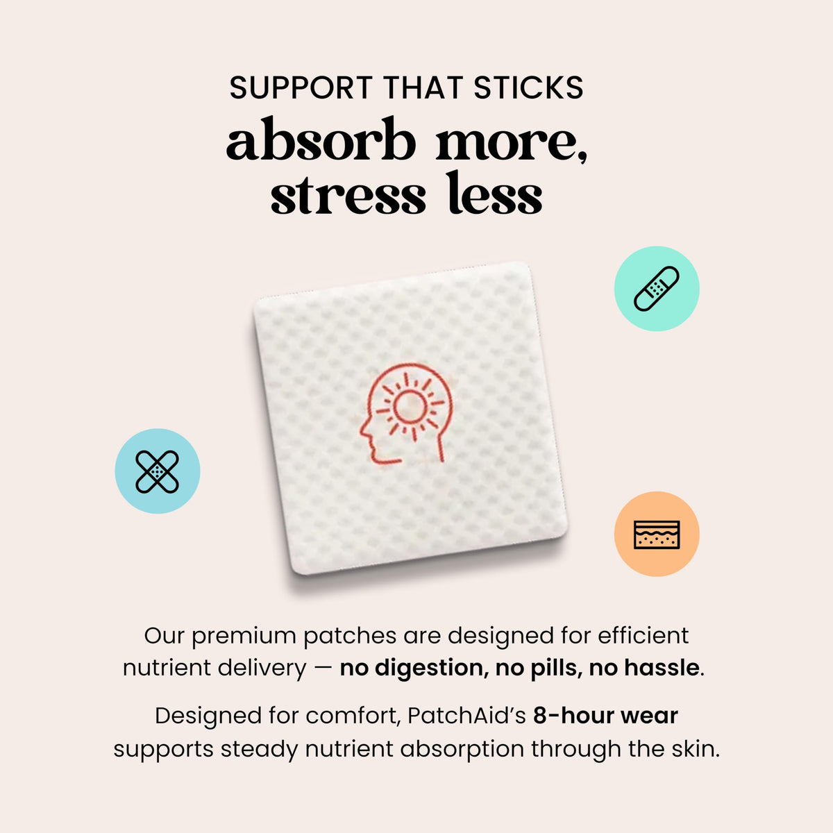 Patch Aid Patch Good Vibes présentation de l'emballage