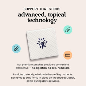 Patch Aid Patch NAD+ 30 jours, plusieurs patches portés