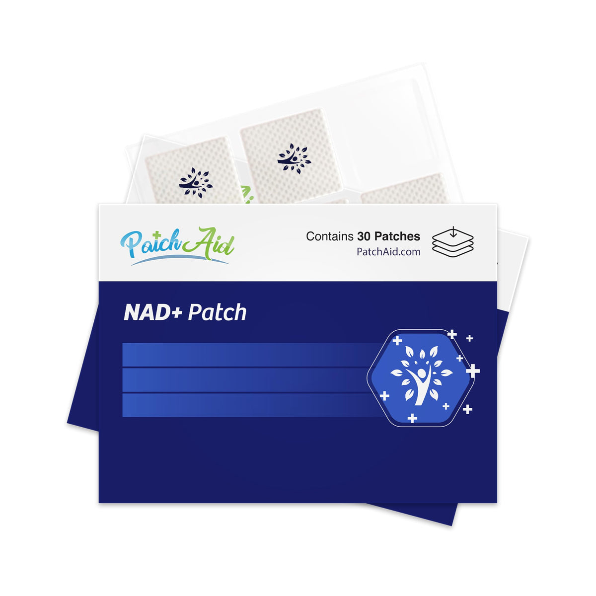 Patch Aid Patch NAD+ 30 jours, vue de l'emballage