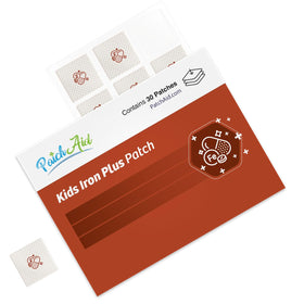 Patch Aid Patch Topique Fer Enfant application sur la peau