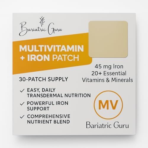 Patch Bariatric Guru sur une main avec arrière-plan naturel