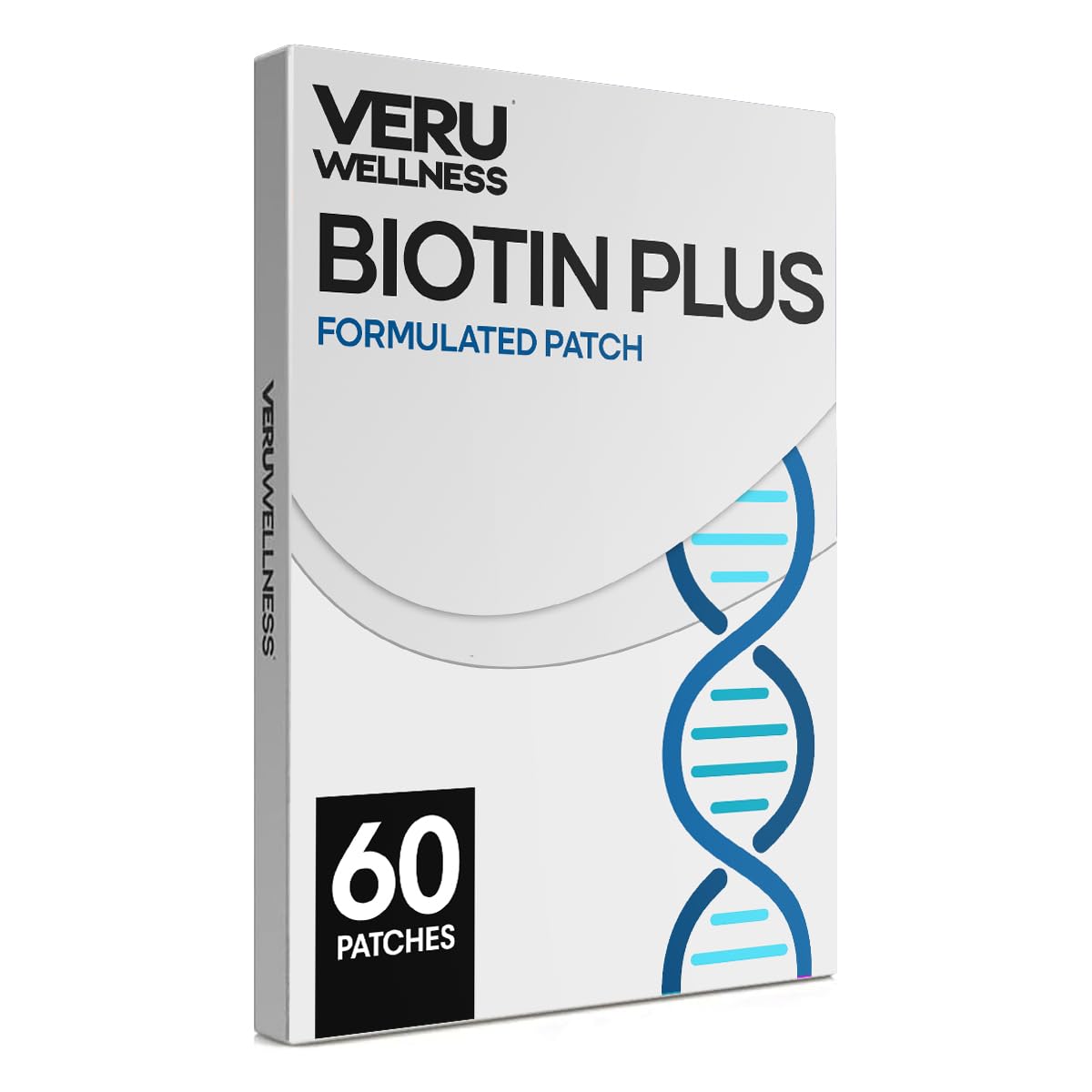 Patch Biotin Plus de Veru Wellness vue avant avec emballage