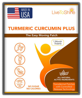 Patch Curcuma Curcumin Live To Shine face avant