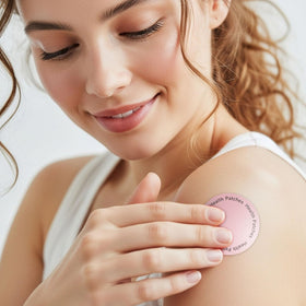 Patch de berbérine Adellina, angle latéral montrant la finesse du design