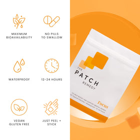 Patch de Concentration The Patch Remedy en utilisation au travail