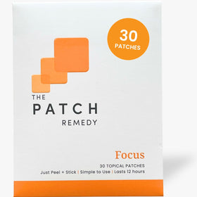 Patch de Concentration The Patch Remedy vue avant avec mélange botanique