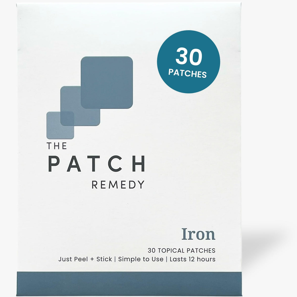 Patch de Fer Bisglycinate The Patch Remedy vue avant