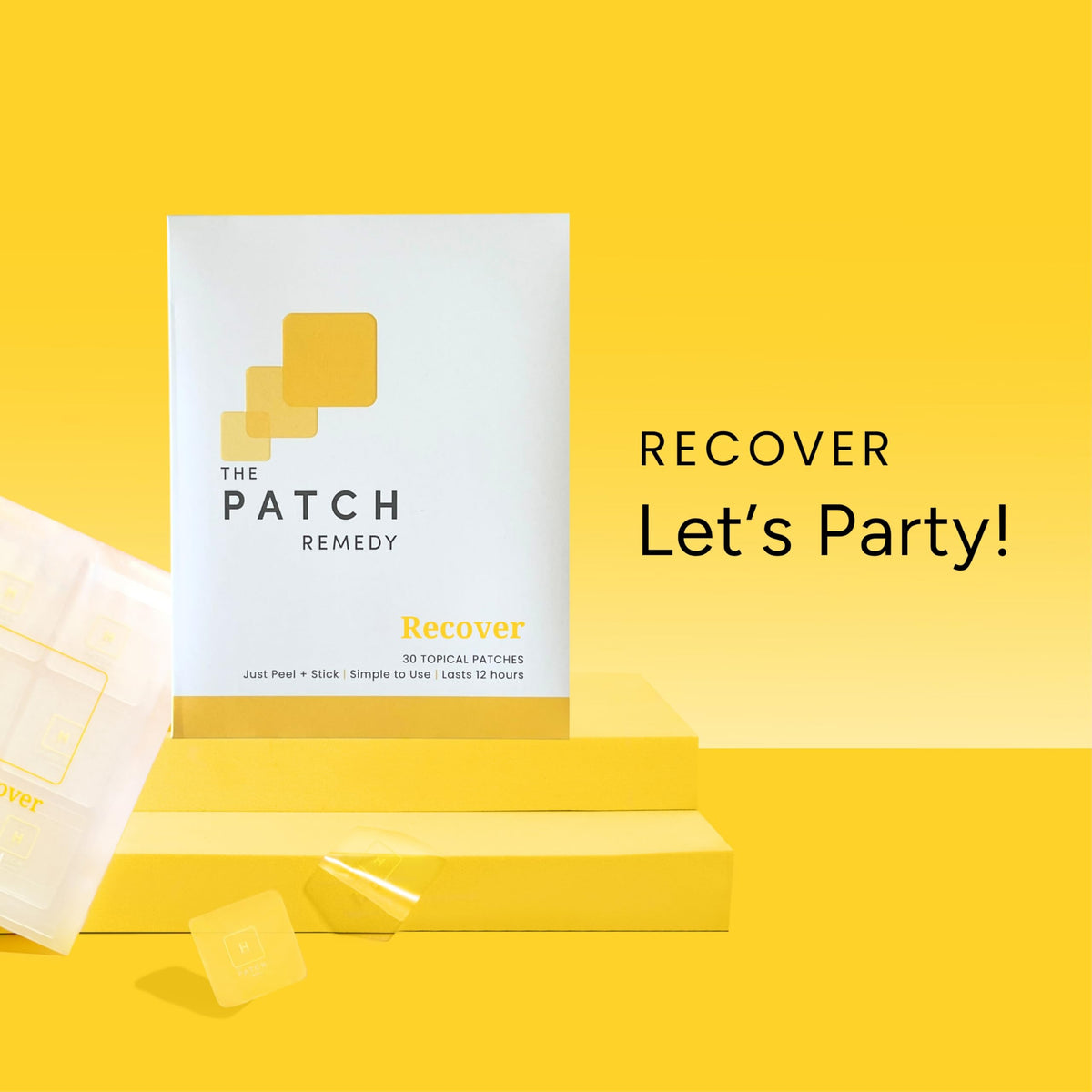 Patch de Récupération de The Patch Remedy sur peau