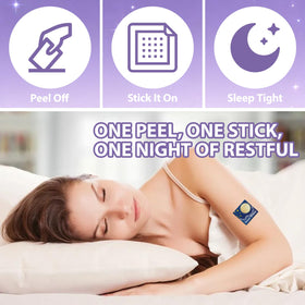 Patch de sommeil H.pylori sur une surface plane, mise en scène
