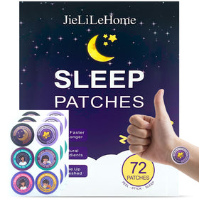 Patch de sommeil JieLiLeHome vue de face avec emballage