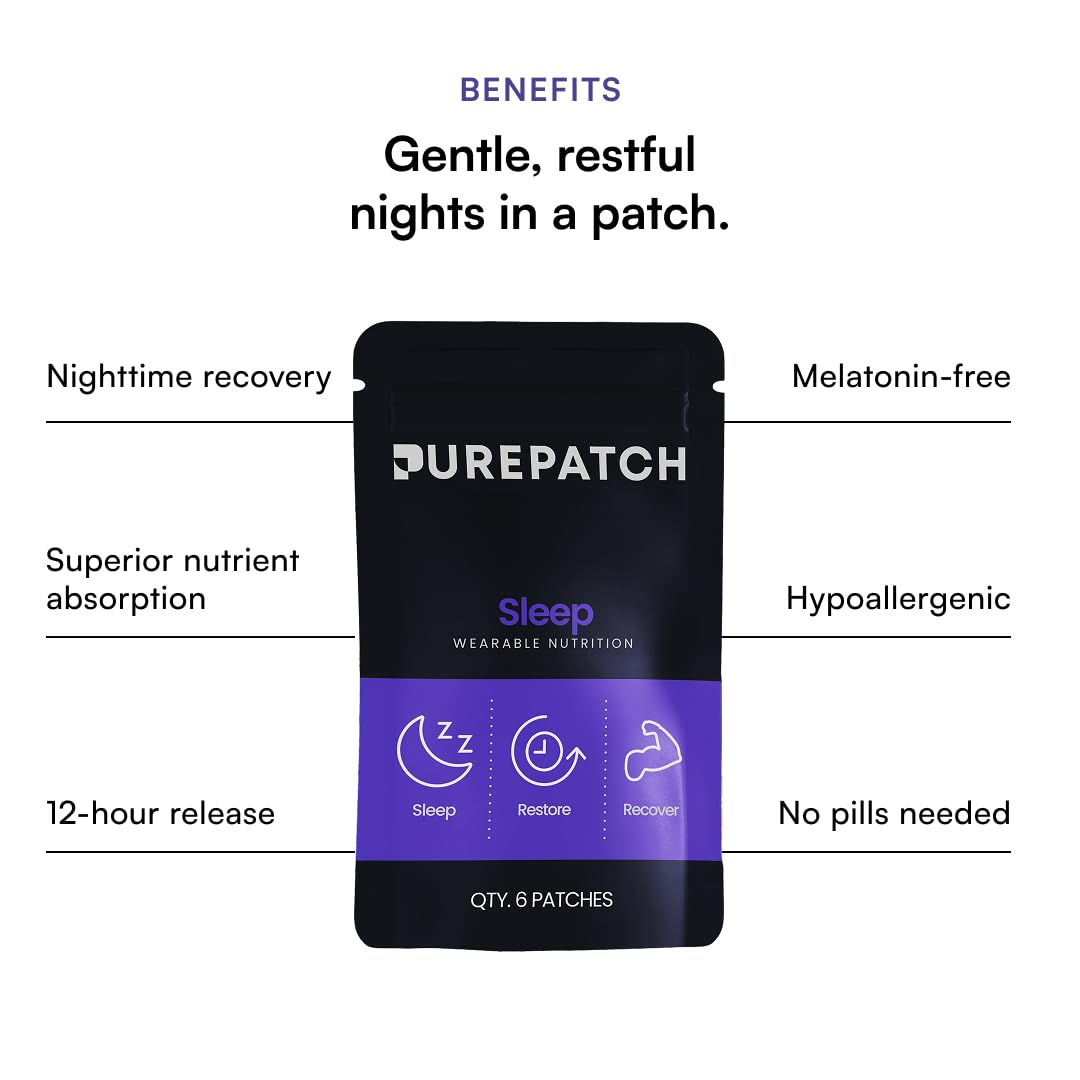Patch de sommeil Pure Patch sur une main