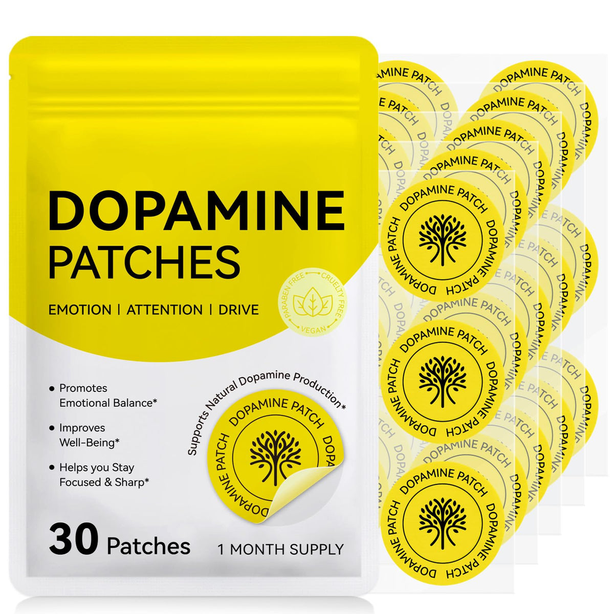 Patch Dopamine Extra Fort WELOSUER vue de face