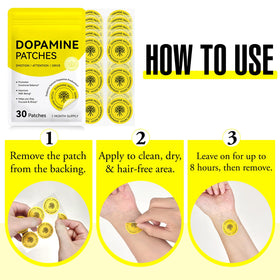Patch Dopamine WELOSUER avec un mode d'emploi