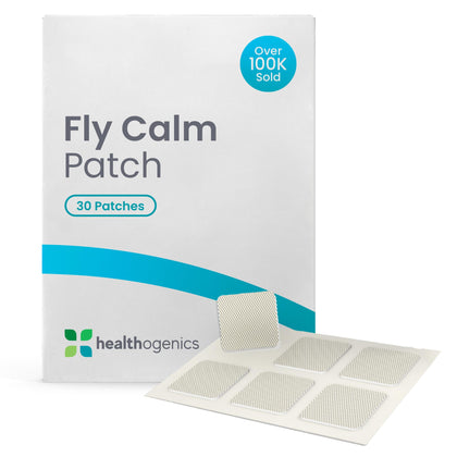 Patch Fly Calm de Healthogenics, vue avant avec emballage