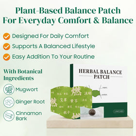 Patch Herbal Balance 5 pièces en utilisation quotidienne