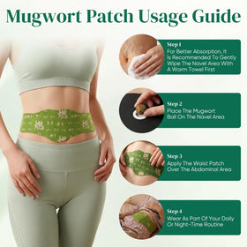 Patch Herbal Balance 5 pièces sur une surface plane