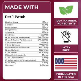 Patch Ledisa Focus sur la peau, application facile