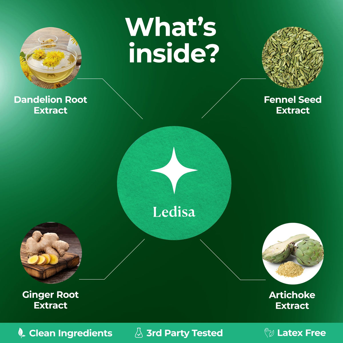 Patch Ledisa Unpuff en vue de dos
