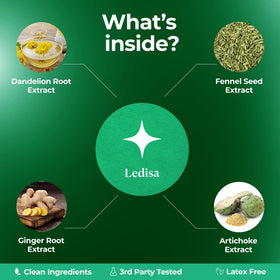 Patch Ledisa Unpuff en vue de dos