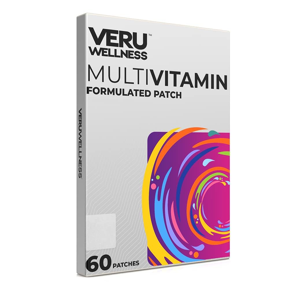 Patch multivitaminé Veru Wellness 60 patches, vue de face