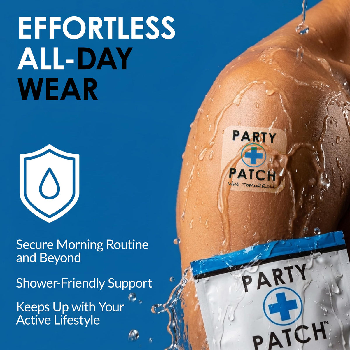 Patch Party 12-Pack présenté sur une table de fête