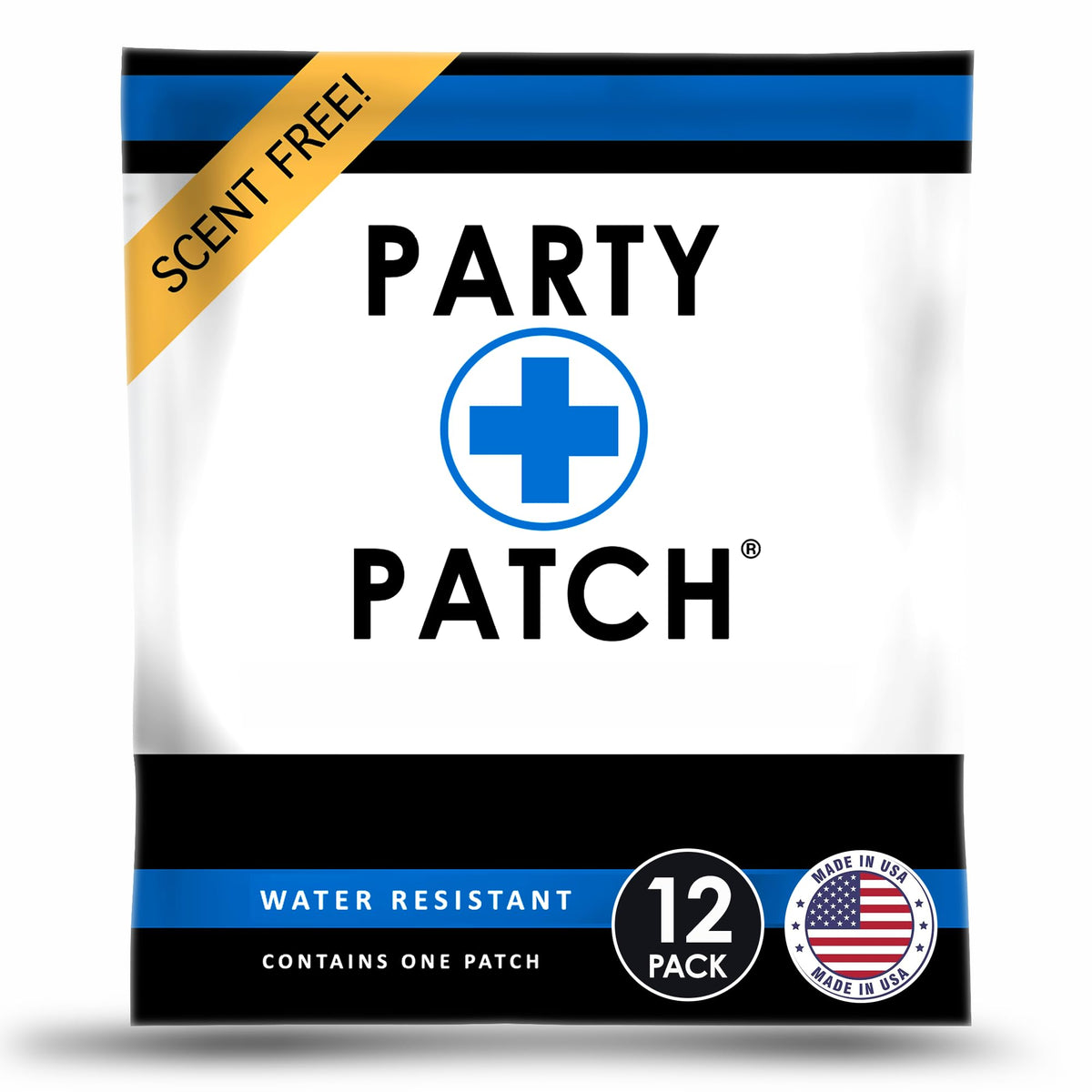 Patch Party 12-Pack transparent avec un design compact